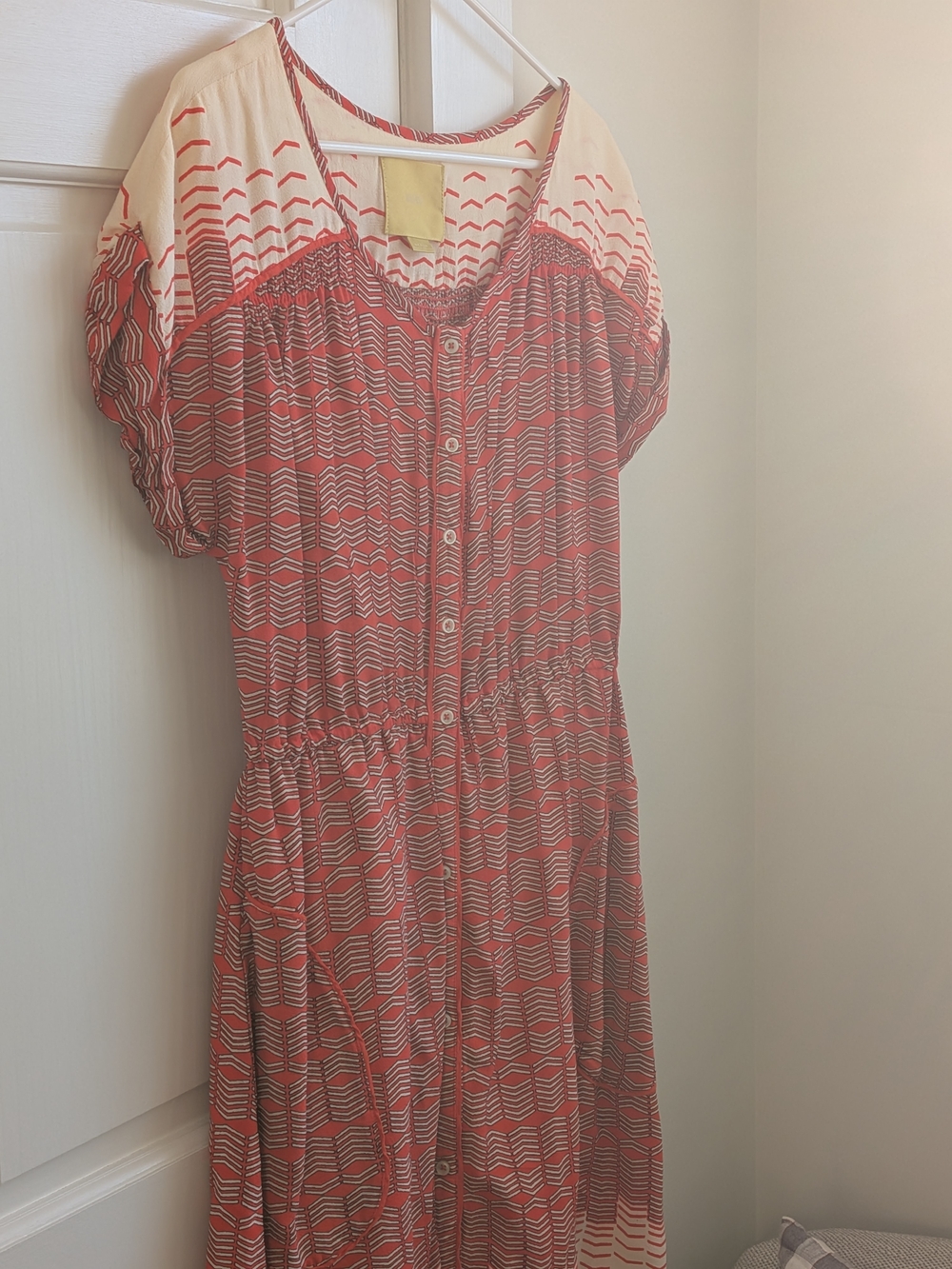 Maeve Anthropologie Button-Front Dress Size Medium - Picture 3 of 3